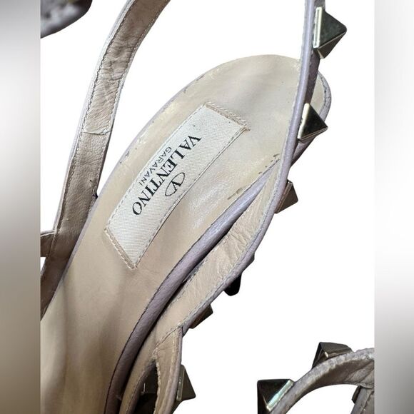 Valentino Garavani Patent Leather Rockstud Heels (37) - Picture 8 of 11